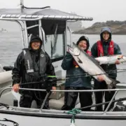 Happy Guests - Big Fish! Pat Dean "The Chief" at his best!