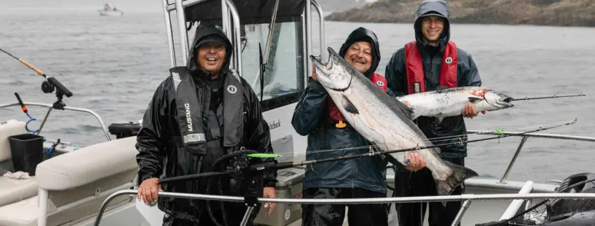 Happy Guests - Big Fish! Pat Dean "The Chief" at his best!