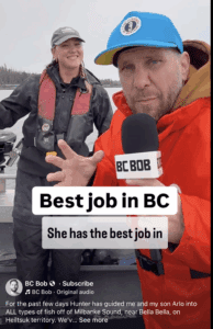 A fun BC Bob video of Hunter Cuthbert 